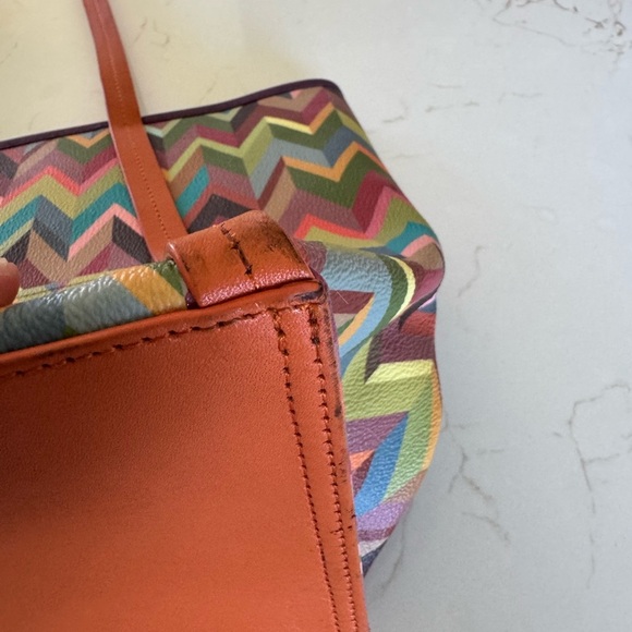 RARE Mackenzie Childs Kaleidoscope Tote Bag - Picture 11 of 16